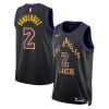 Dres Los Angeles Lakers Jarred Vanderbilt Nike 2025-26 City Edition Crno Swingman